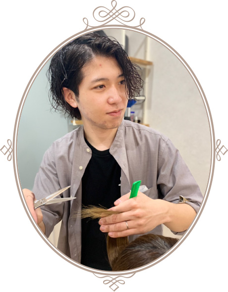 スタイリスト　箱崎剛大